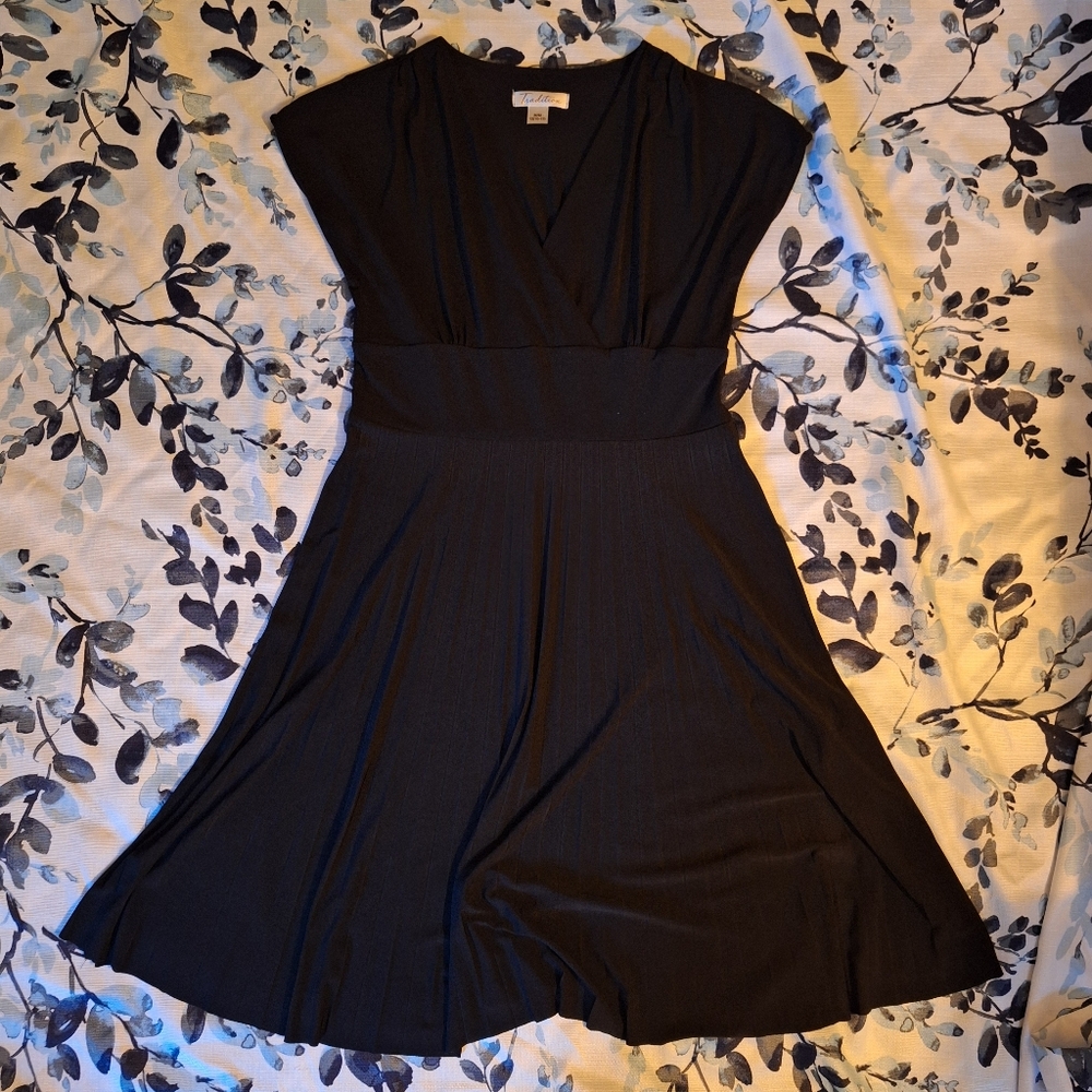Elegant Black Women's Dress